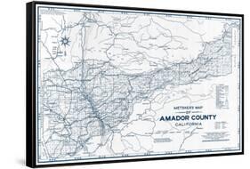 1950, Amador County 1950c, California, United States-null-Framed Stretched Canvas