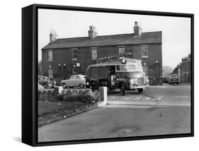 1950 Bedford S Type Fire Engine, (C1950)-null-Framed Stretched Canvas