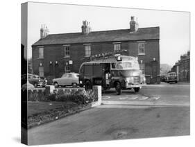 1950 Bedford S Type Fire Engine, (C1950)-null-Stretched Canvas