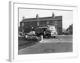 1950 Bedford S Type Fire Engine, (C1950)-null-Framed Photographic Print