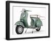 1950 Douglas Vespa 152-L2 scooter-null-Framed Photographic Print