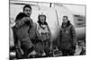 1950: F-86 Sabre Jet Pilots. in Center Is Colonial John C. Meyer-John Dominis-Mounted Photographic Print