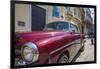 1950's car in artistic Havana, Cuba.-Michele Niles-Framed Photographic Print