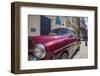 1950's car in artistic Havana, Cuba.-Michele Niles-Framed Photographic Print