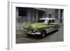 1950's Era Antique Car and Street Scene from Old Havana, Havana, Cuba-Adam Jones-Framed Photographic Print