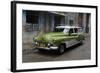 1950's Era Antique Car and Street Scene from Old Havana, Havana, Cuba-Adam Jones-Framed Photographic Print