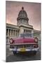 1950's Era Car Parked on Street in Havana Cuba-Adam Jones-Mounted Photographic Print