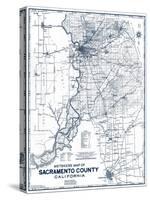 1950, Sacramento County 1950c, California, United States-null-Stretched Canvas