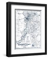 1950, Sacramento County 1950c, California, United States-null-Framed Giclee Print