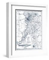 1950, Sacramento County 1950c, California, United States-null-Framed Giclee Print