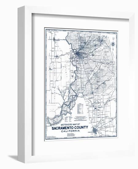 1950, Sacramento County 1950c, California, United States-null-Framed Giclee Print