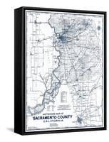 1950, Sacramento County 1950c, California, United States-null-Framed Stretched Canvas