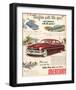 1950Mercury-Thriftier With Gas-null-Framed Art Print