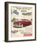 1950Mercury-Thriftier With Gas-null-Framed Art Print