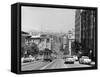 1950s-1960s Cable Car in San Francisco California-null-Framed Stretched Canvas