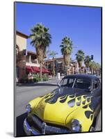 1950s Car on Main Street, Palm Springs, California, USA-Gavin Hellier-Mounted Photographic Print