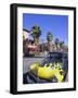 1950s Car on Main Street, Palm Springs, California, USA-Gavin Hellier-Framed Photographic Print