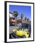 1950s Car on Main Street, Palm Springs, California, USA-Gavin Hellier-Framed Photographic Print