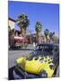 1950s Car on Main Street, Palm Springs, California, USA-Gavin Hellier-Mounted Photographic Print