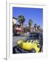 1950s Car on Main Street, Palm Springs, California, USA-Gavin Hellier-Framed Photographic Print