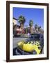 1950s Car on Main Street, Palm Springs, California, USA-Gavin Hellier-Framed Photographic Print