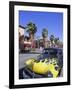 1950s Car on Main Street, Palm Springs, California, USA-Gavin Hellier-Framed Photographic Print