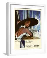 1950s France Bourjois Magazine Advertisement-null-Framed Giclee Print