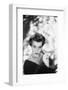 1950s GLAMOUR PORTRAIT WOMAN LOOKING AT CAMERA HOLDING CIGARETTE-Panoramic Images-Framed Photographic Print