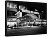 1950s Madison Square Garden Marquee Night West 49th Street Billing Ice Capades of 1953 Building-null-Framed Stretched Canvas
