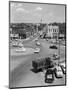 1950s Main Street of Small Town America Town Square Lebanon Tennessee-null-Mounted Photographic Print