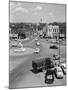 1950s Main Street of Small Town America Town Square Lebanon Tennessee-null-Mounted Photographic Print