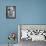 1950s MOTHER AND THREE DAUGHTERS STANDING AROUND OVEN IN KITCHEN BAKING PIE-Panoramic Images-Framed Stretched Canvas displayed on a wall