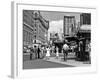 1950s New York City Times Square West 43rd Street Looking North-null-Framed Photographic Print