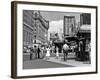 1950s New York City Times Square West 43rd Street Looking North-null-Framed Photographic Print