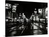 1950s Night Scene Canal Street New Orleans,, Louisiana-null-Stretched Canvas