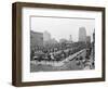 1950s Philadelphia,, PA  Looking Southeast at Historic Independence Hall Building and Mall-null-Framed Photographic Print