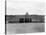 1950s Rome,, Italy Back View of Student Priests Lined Up by Wall Overlooking City with View-null-Stretched Canvas