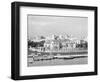 1950s Skyline View of Castillo De La Real Fuerza in Foreground and Capitol Dome in Distance Hava-null-Framed Photographic Print