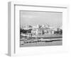 1950s Skyline View of Castillo De La Real Fuerza in Foreground and Capitol Dome in Distance Hava-null-Framed Photographic Print