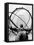 1950s Statue of Atlas at Rockefeller Center Midtown Manhattan-null-Framed Stretched Canvas