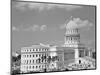 1950s the Capitol Building Havana Cuba-null-Mounted Photographic Print