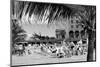 1950s TOURISTS AROUND THE SWIMMING POOL OF THE HOTEL NACIONAL HAVANA CUBA-H. Armstrong Roberts-Mounted Photographic Print