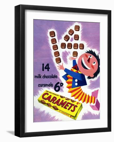 1950s UK Fry's Magazine Advertisement-null-Framed Giclee Print