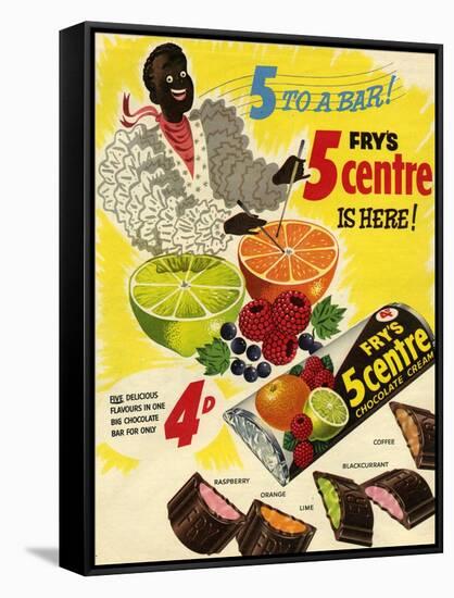 1950s UK Fry's Magazine Advertisement-null-Framed Stretched Canvas