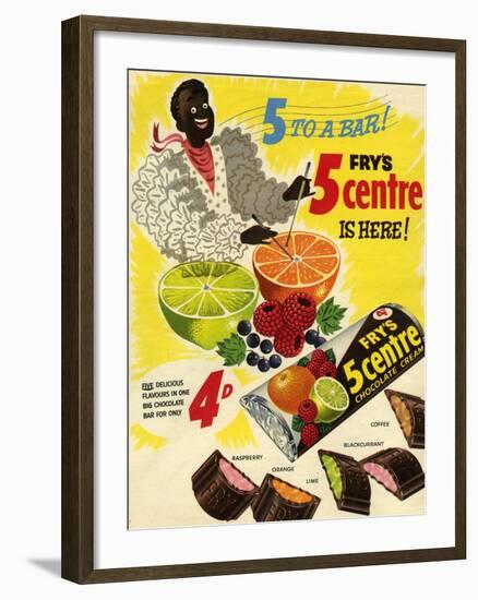 1950s UK Fry's Magazine Advertisement-null-Framed Giclee Print