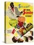 1950s UK Fry's Magazine Advertisement-null-Stretched Canvas