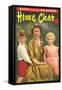 1950s UK Home Chat Magazine Cover-null-Framed Stretched Canvas