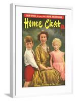 1950s UK Home Chat Magazine Cover-null-Framed Giclee Print