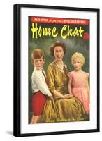 1950s UK Home Chat Magazine Cover-null-Framed Giclee Print