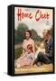 1950s UK Home Chat Magazine Cover-null-Framed Stretched Canvas